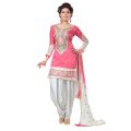 Multicolor Stitched Embroidered party wear patiala salwar suit