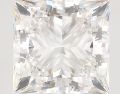 BSD Polished Transparent Princess Cut Diamond