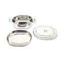 Nyra Capsule shaped Stainless Steel Lunch Box