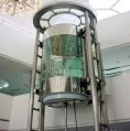 Round Transparent New Semi Automatic hydraulic elevator