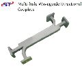 RF CONNECTOR HOUSE Metal Mild Steel Grey New 75-110 GHz multi-hole waveguide directional couplers