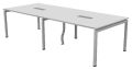 Prelam particle Board Polished Grey New Plain conference tables