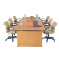 Metal Plastic Wood Polished Available in Many Colors Plain conference table chair set