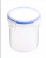 Pp Transparent Plain round lock food container