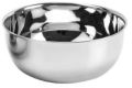 anax impex Round Silver stainless steel plain bowl
