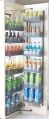 Aegon New glass pull out kitchen pantry unit