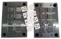 Silver electrical socket mould