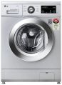 Front Loading Silver LG Washing Machine