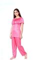 Ladies Pink Satin Night Dress