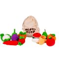Crochet Fruits &amp;amp; Vegetable Toys | Play Food for Kids (10 Pcs)