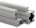 Rectangular Silver Aluminium Sections