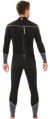 Black diving wetsuit