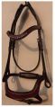 Black Brown Dark Brown leather horse bridle belts