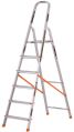 Polished Grey 8-10 Kg Aluminium Household Ladder