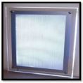 Metal Plastic Rectangular Square Available in Many Colors Plain slim light frames