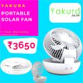 Portable Solar Fan_Small Yakura Solar