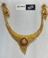 Chandwani Jewellers Golden 12 To 100 Grams gold necklace set