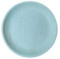 Creamy Plain 7 inch round areca leaf plate