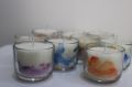 Paraffin Wax Round Multicolor Plain scented candles