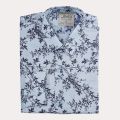 JMD Production Full Sleeve Regular Fit Cotton Print 2020 mens cotton blue floral shirt