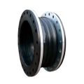 Round rubber expansion joint