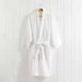 White Plain cotton bath robe