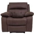Leather Brown New Mayuri International recliner sofas