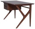120x65x76cm Mango Wood Writing Desk