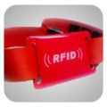 Plastic Buckle Fabric RFID Wristband