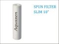 Spun filter cartridge