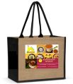 Available In Different Color Printed Plain Rectangular jute bags