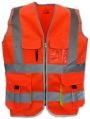 Evion ES-024 Orange Reflective Safety Jacket