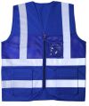 Evion ES-16100 Royal Blue Reflective Safety Jacket