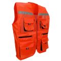Evion ES-16200 Orange Reflective Safety Jacket
