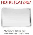 Rectangular Horeca247 Aluminium baking tray