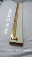 Wood Brass Off White Sciento Meter Bridge