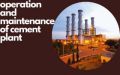 cement plant maintenance services