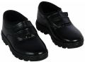 Synthetic Lather French Terrain Black school uniform shoes