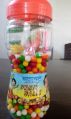 mix fruit balls jar