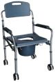 Commode Shower Chair With Wheel