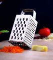 Stainless Steel Silver 4 in 1 Slicer Grater