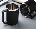 anax impex Polished Plain stainless steel insulated coffee mug set