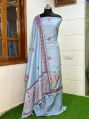6 Color Weaving banarasi cotton silk salwar kameez suit