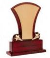 wooden trophy