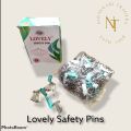 Metal Spring Steel Silver Plain New lovely safety pins