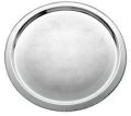 Skyra Bead Etched Mirror Steel 15in Round Tray