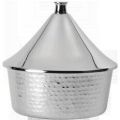 Skyra Skyserv Induction Hammered Steel Round 4 Ltr Tagine With Food Pan