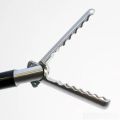 Stainless Steel toothed laparoscopic grasper