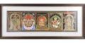 5 Gods Tanjore Painting