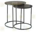 Iron Accent Table Set of 2